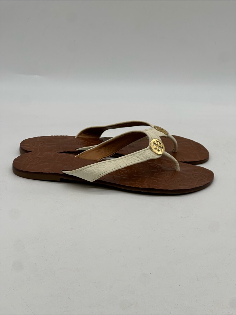 Tory Burch Thora Leather Sandals. Size 9